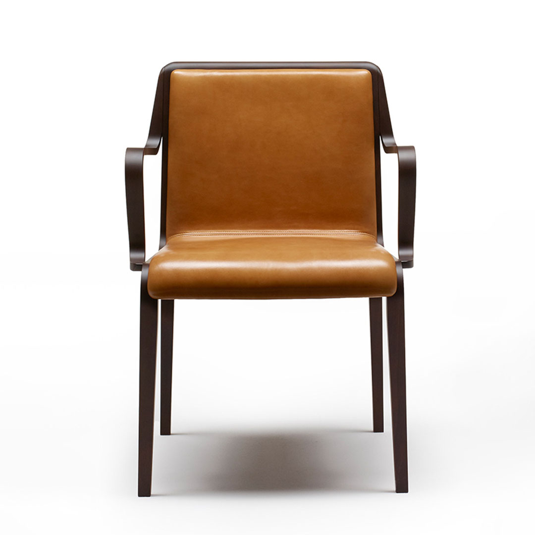 MD801A ダイニングチェア（脚カラー：アンバーブラック）