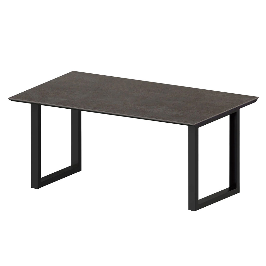 レグル ダイニングテーブル スクエア脚 ブラック（W135）