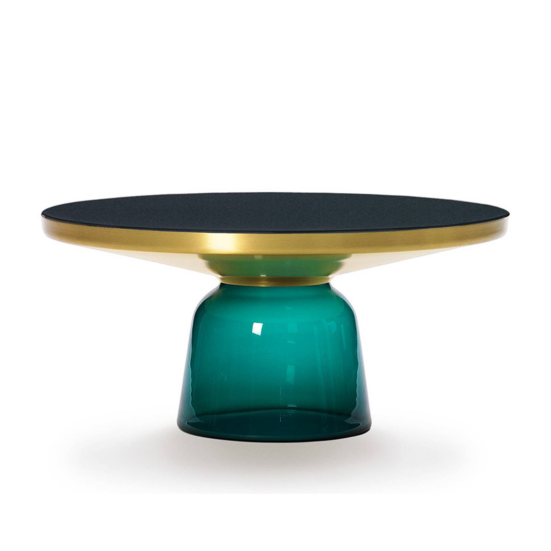 BELL COFFEE TABLE（脚カラー：エメラルドグリーン）