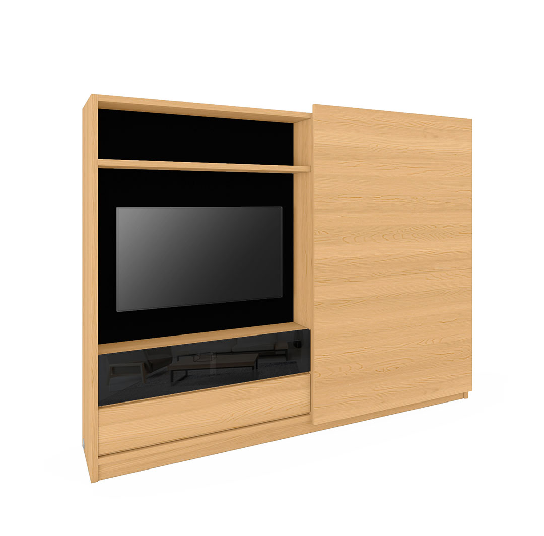 セレクトファニチャー A+ スライドドアキャビネット [SD-101]