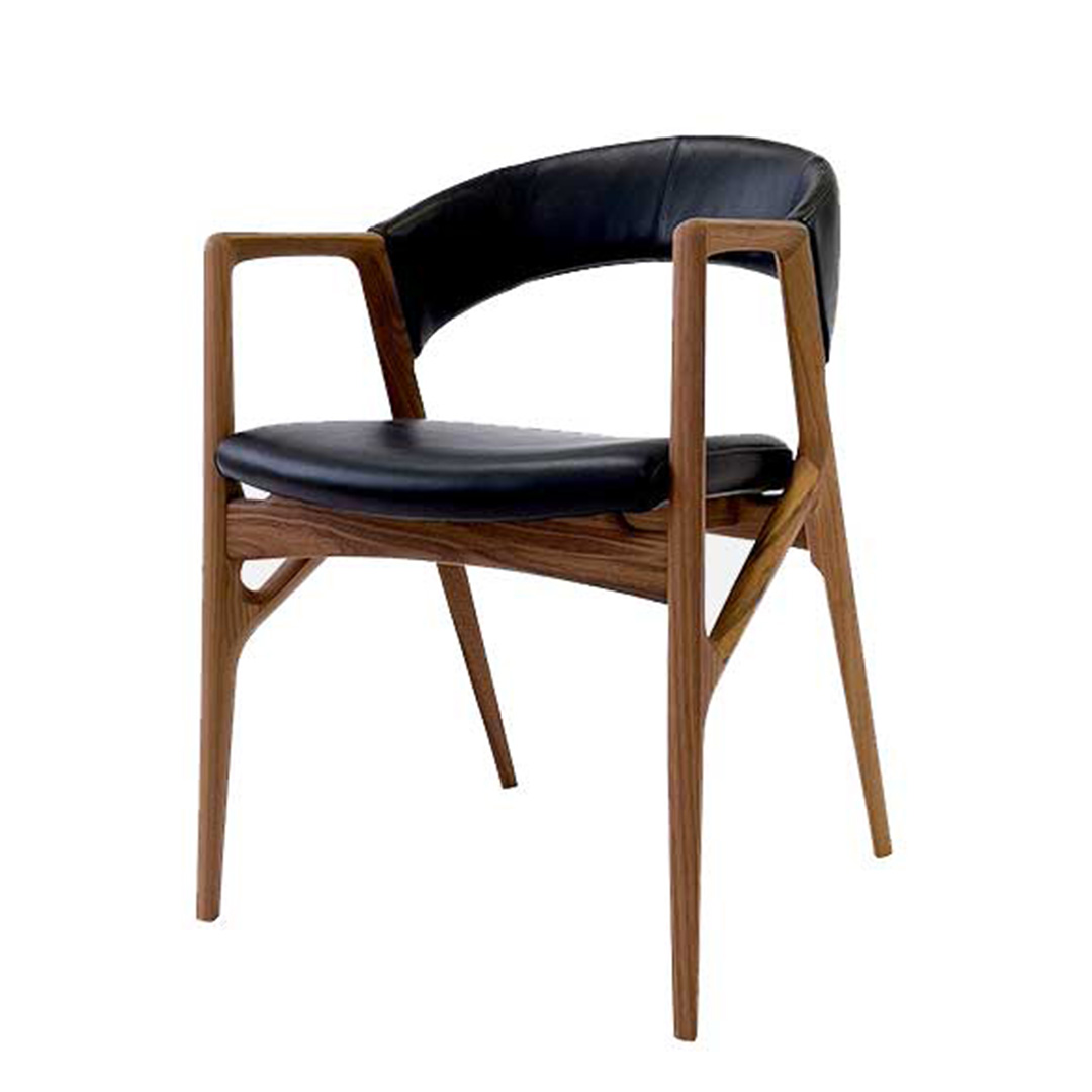 Owl アームチェア（脚カラー：ウォールナット）