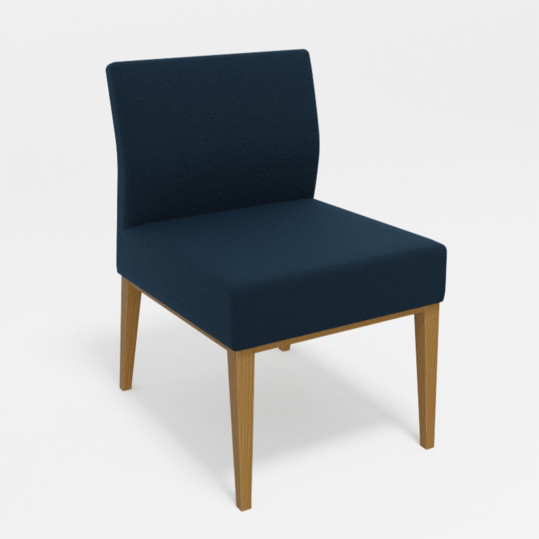 ロッタダイニングチェア肘なし（脚カラー：CKOS）