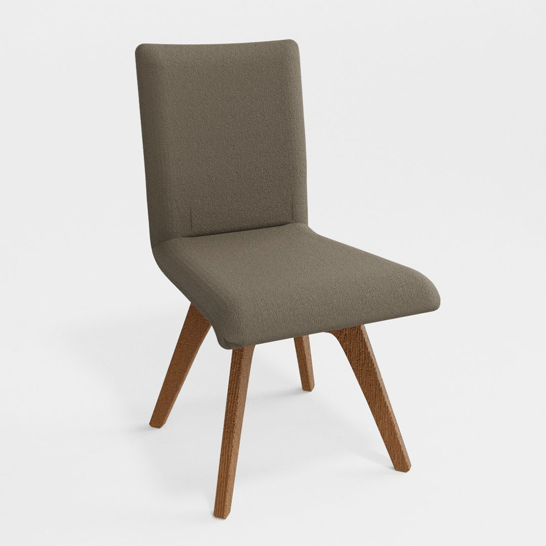 フィーノダイニングチェア回転木脚（脚カラー：CMWS）