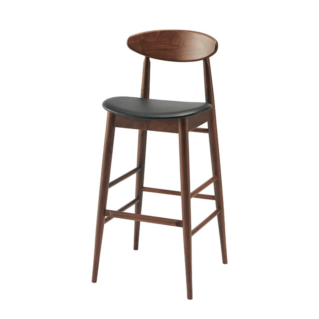 カウンターチェア（脚カラー：ウォールナットWP）