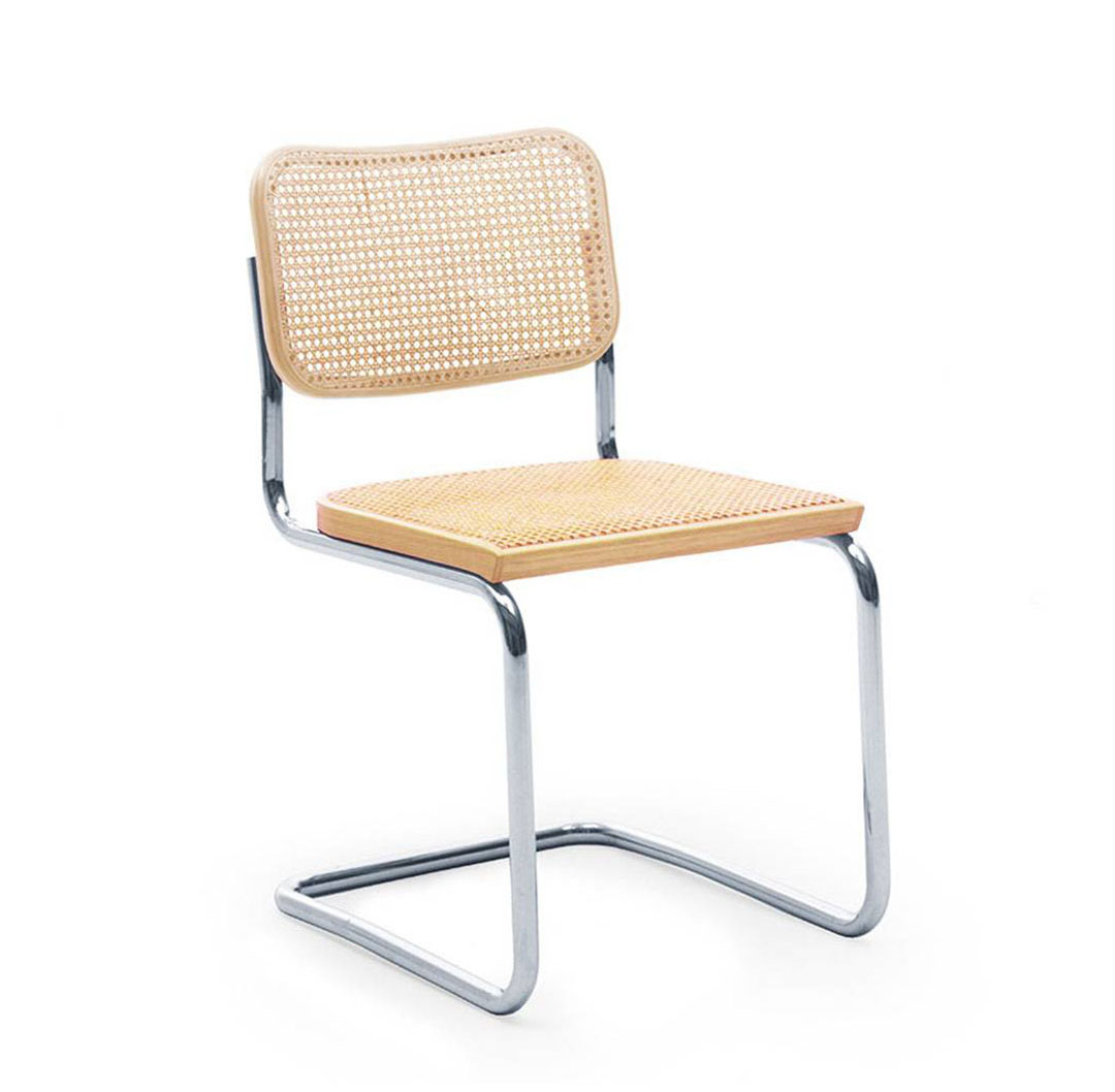 CESCA CHAIR アームレスチェア 籐張り