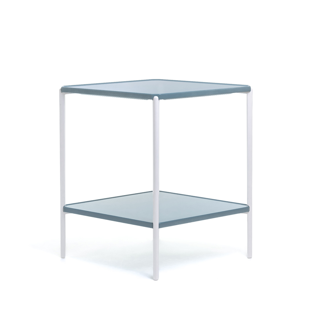 Tambour Concrete 菱形2段（脚カラー：ホワイト）