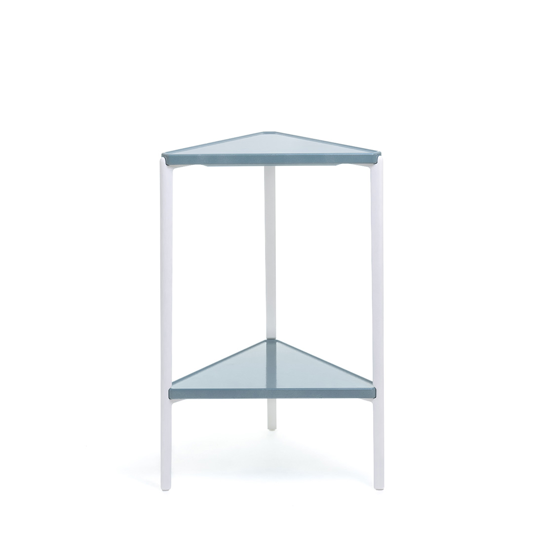 Tambour Concrete 三角形2段（脚カラー：ホワイト）