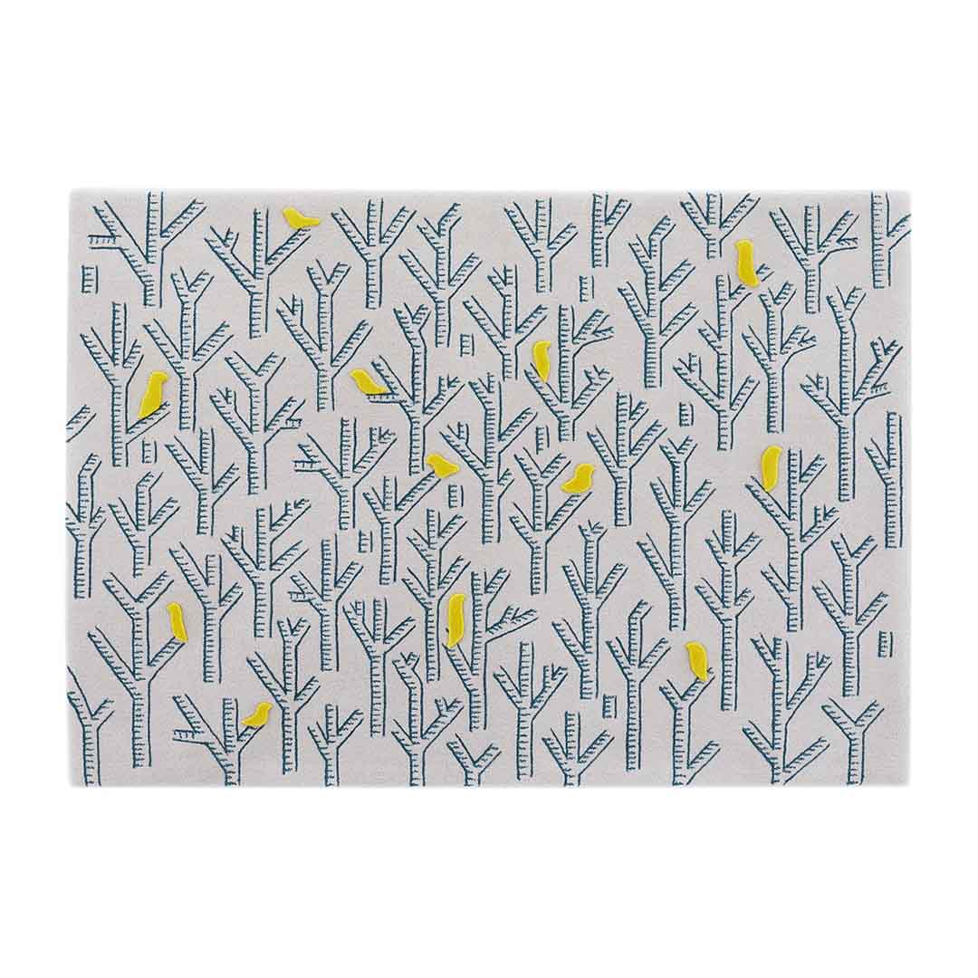 birds in the forest 200×140cm