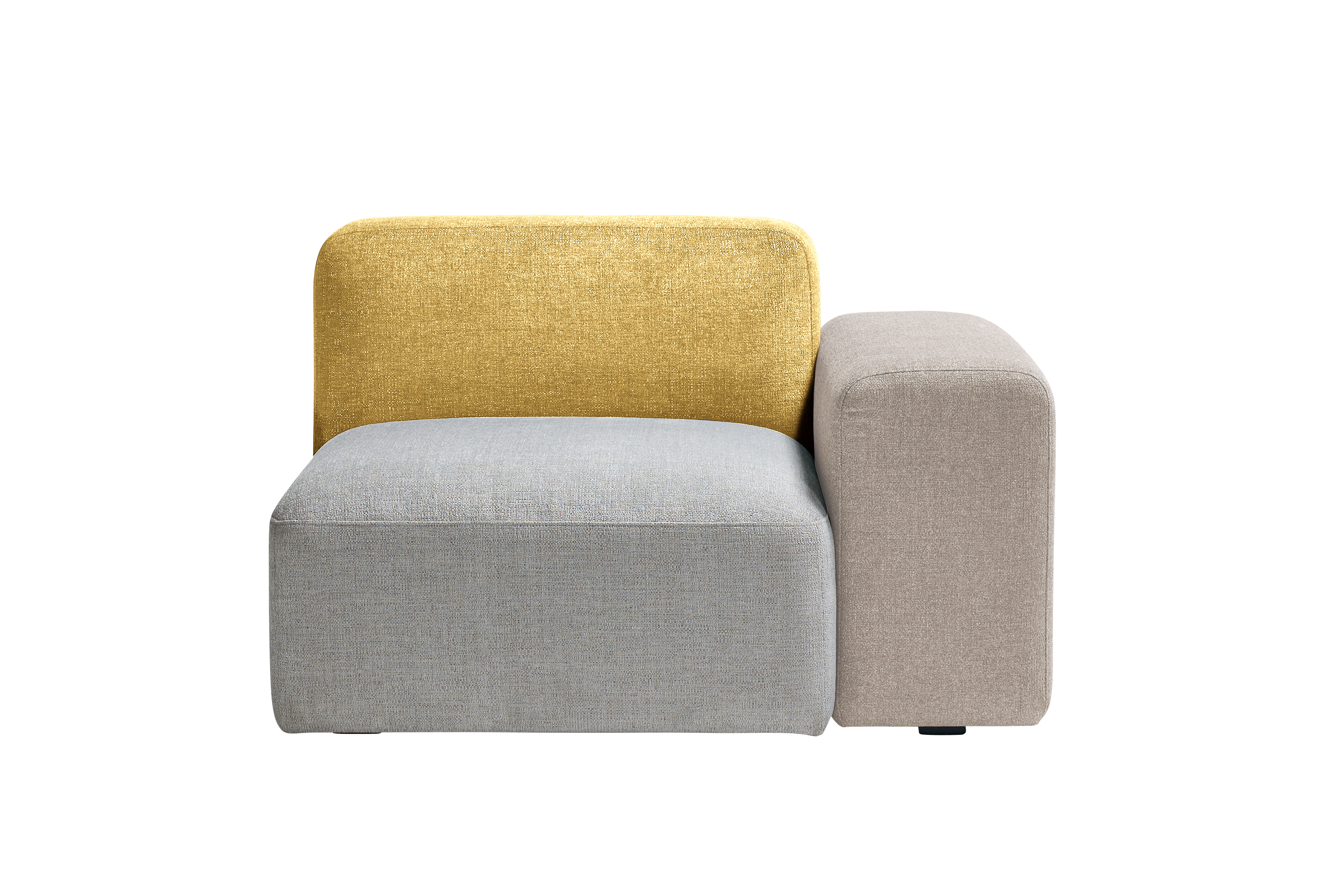 COLON sofa 1seater left arm (YELLOW)
