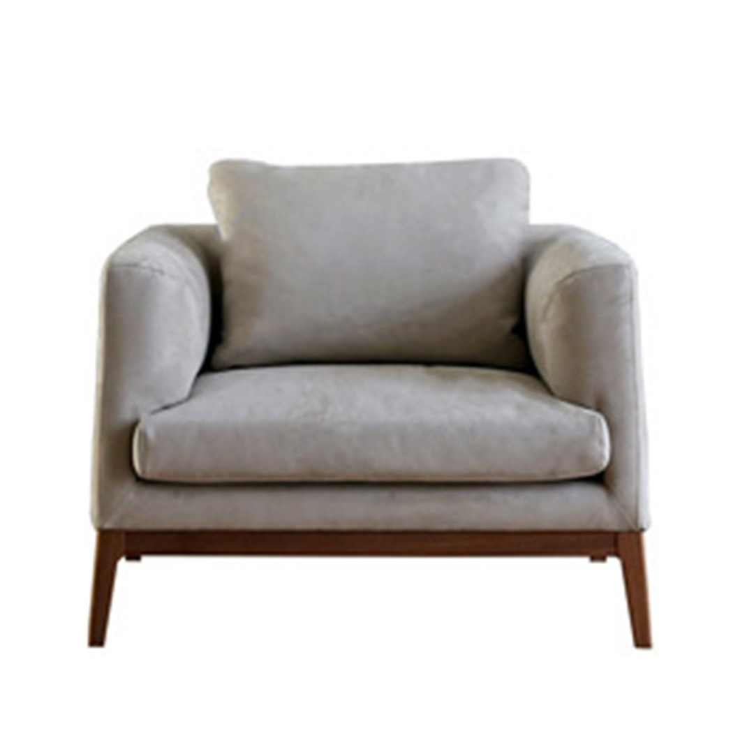 フラッチェソファ 1人掛け(脚カラー:ウォルナット)