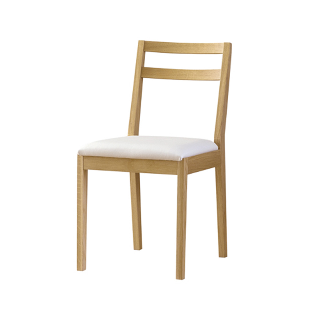 プレーンチェア ベトナム（脚カラー：ホワイトオーク）