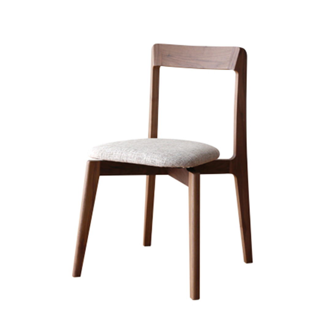 リアルトチェア ファブリック（脚カラー：ウォルナット）