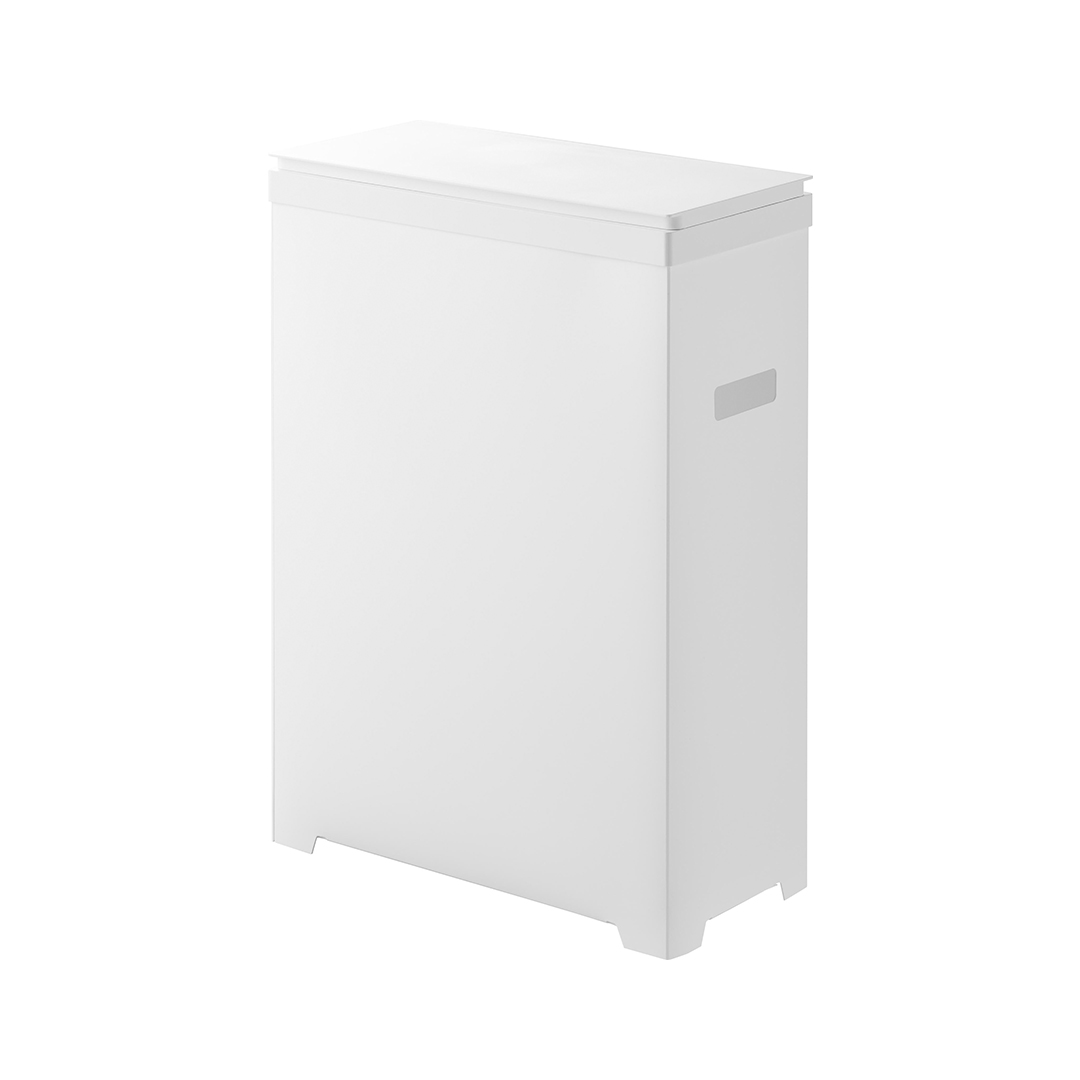 スリム蓋付きゴミ箱 タワー 横開きタイプ