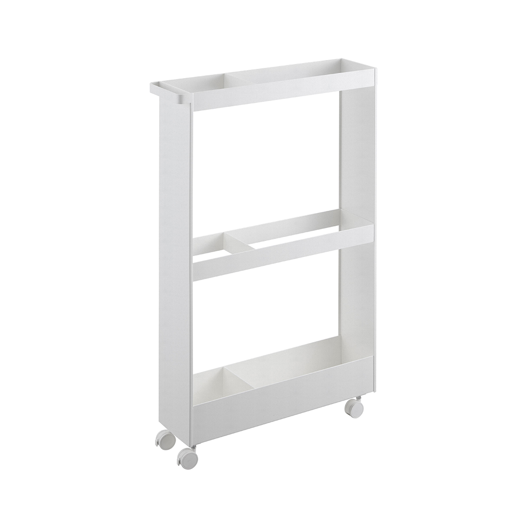 キャスター付き長物収納スリムワゴン タワー