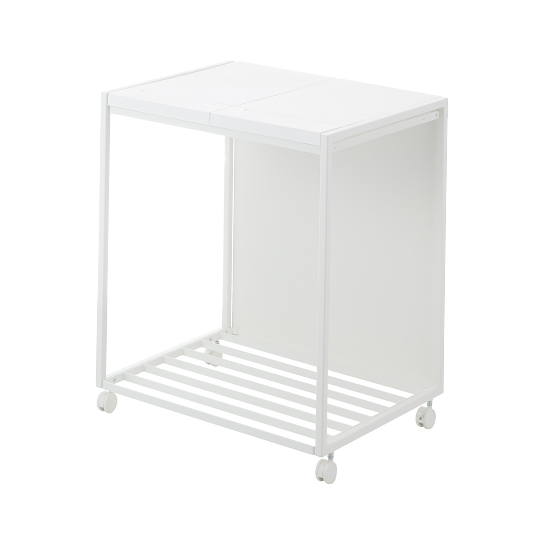 蓋付き目隠し分別ダストワゴン タワー 45L 2分別