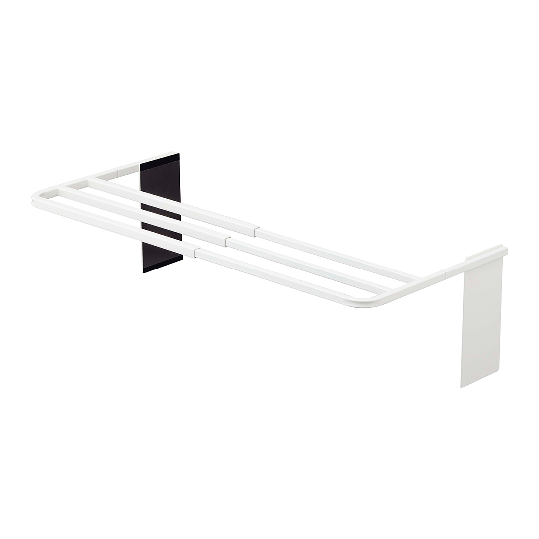 マグネット伸縮洗濯機バスタオルハンガー プレート